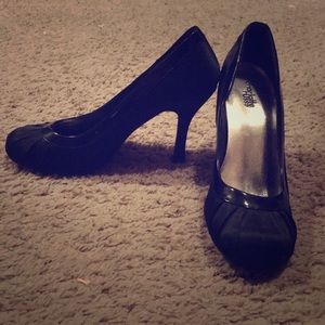 Black heels. Not my style anymore